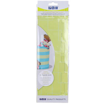 PME Extra Wide Tall Patterned Edge Side Scraper
