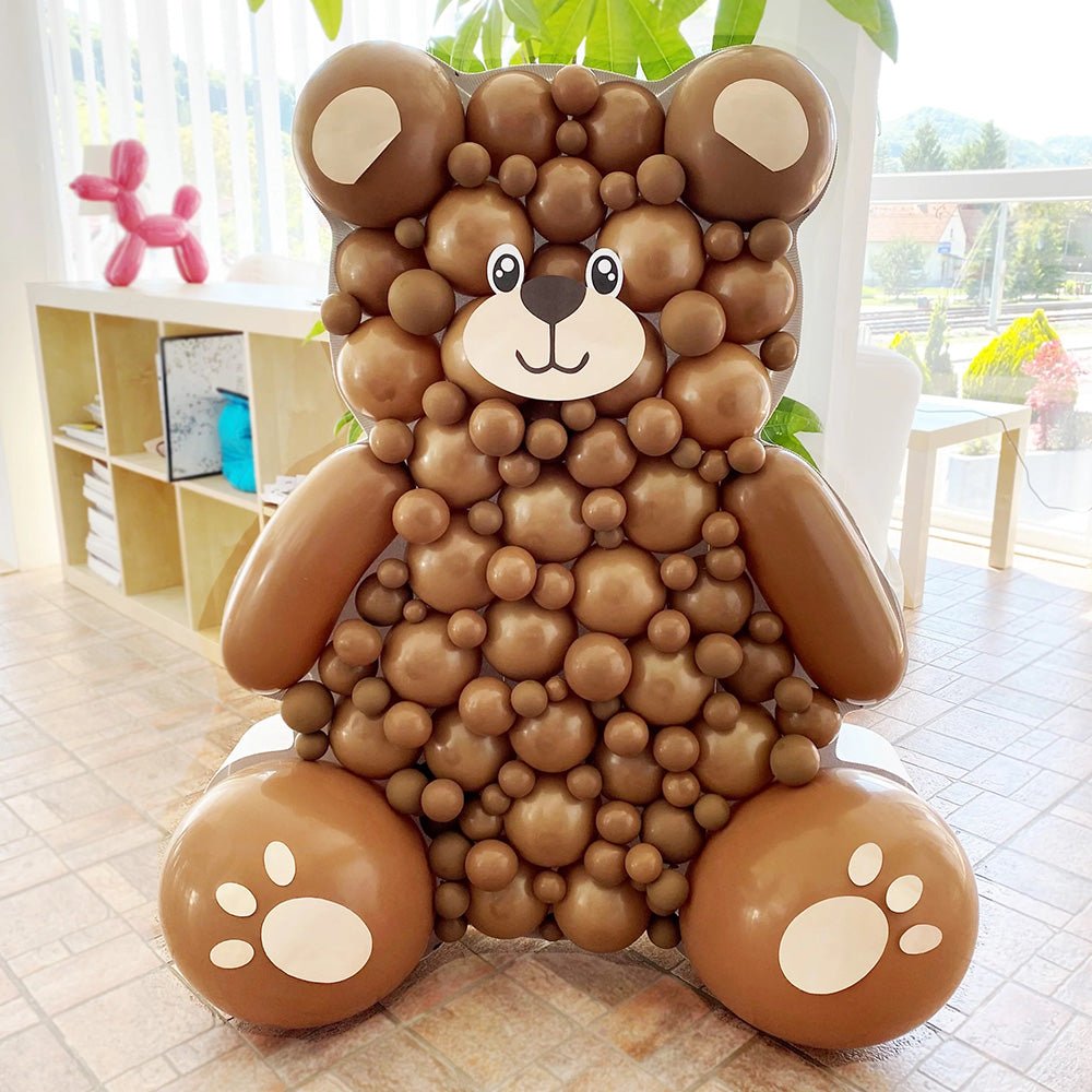 Bear Mosaic Frame Party Decoration