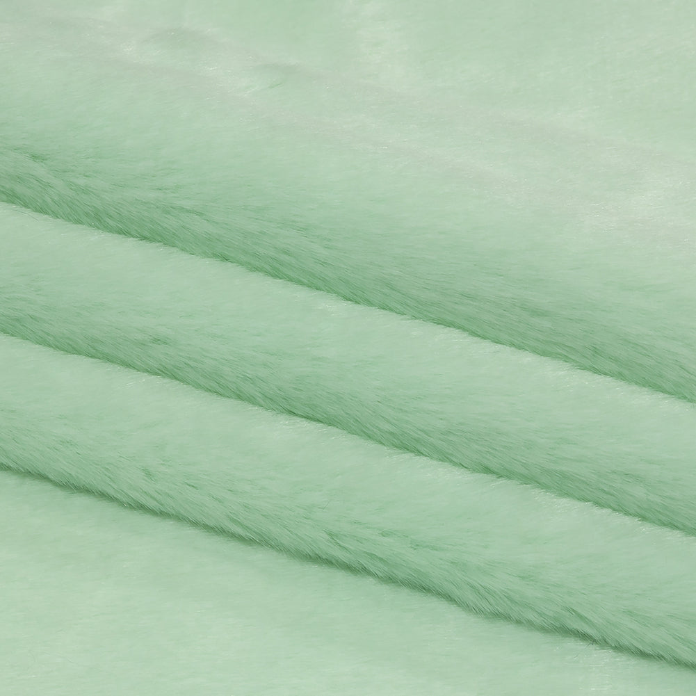 Dusty Aqua Short Pile Luxury Faux Fur