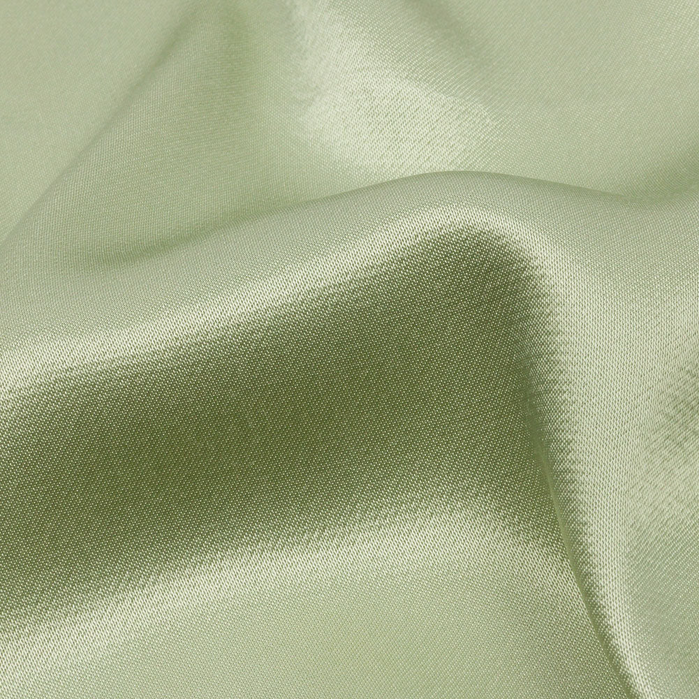 Sustainable Viscose Fluid Satin - Celadon - Mood Exclusive Elliana Collection