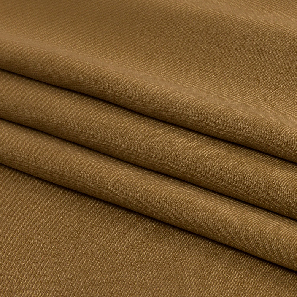 Sustainable Viscose Fluid Satin - Camel - Mood Exclusive Elliana Collection