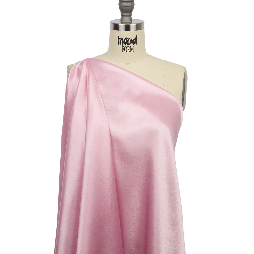 Sustainable Viscose Fluid Satin - Pink - Mood Exclusive Elliana Collection