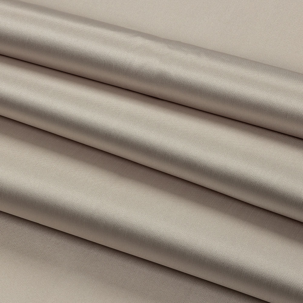 Olwyn Metallic Beige Double Faced Luxury Mikado