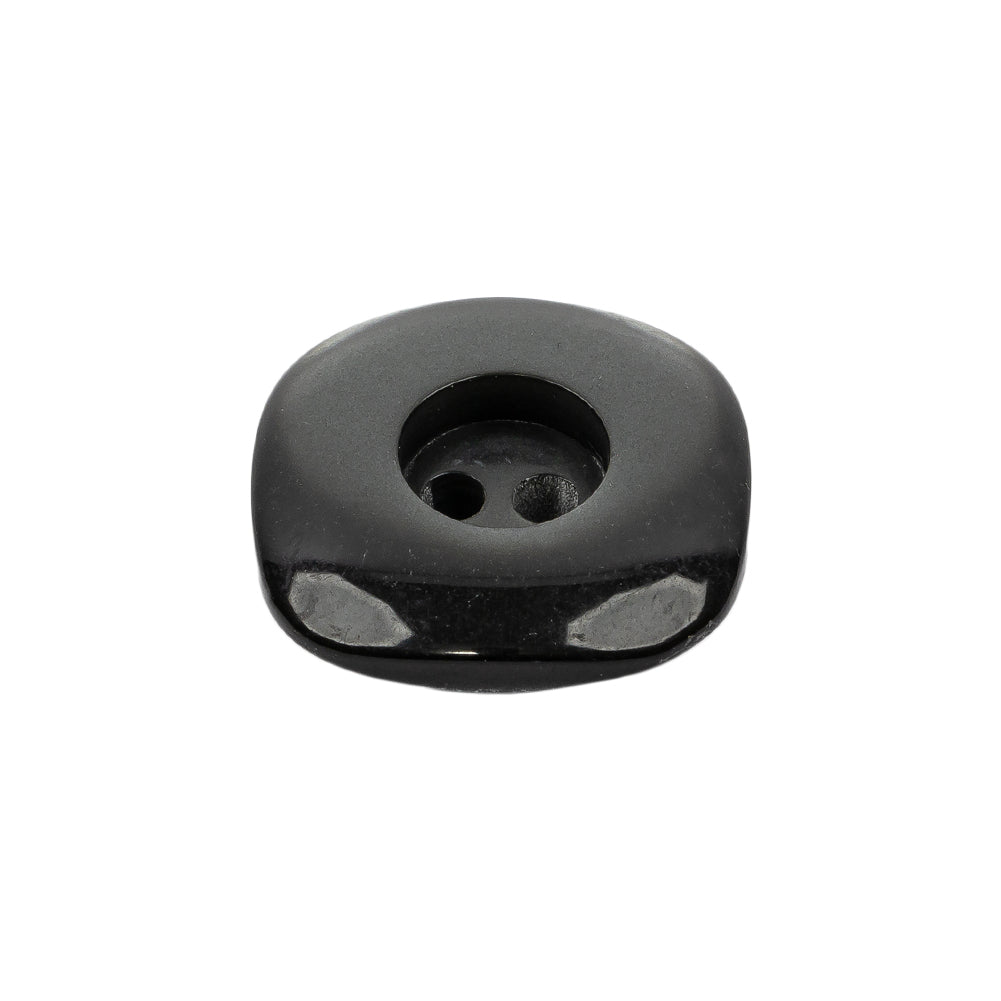 Smoked Iridescent Deepwell 2-Hole Plastic Button - 36L/23mm