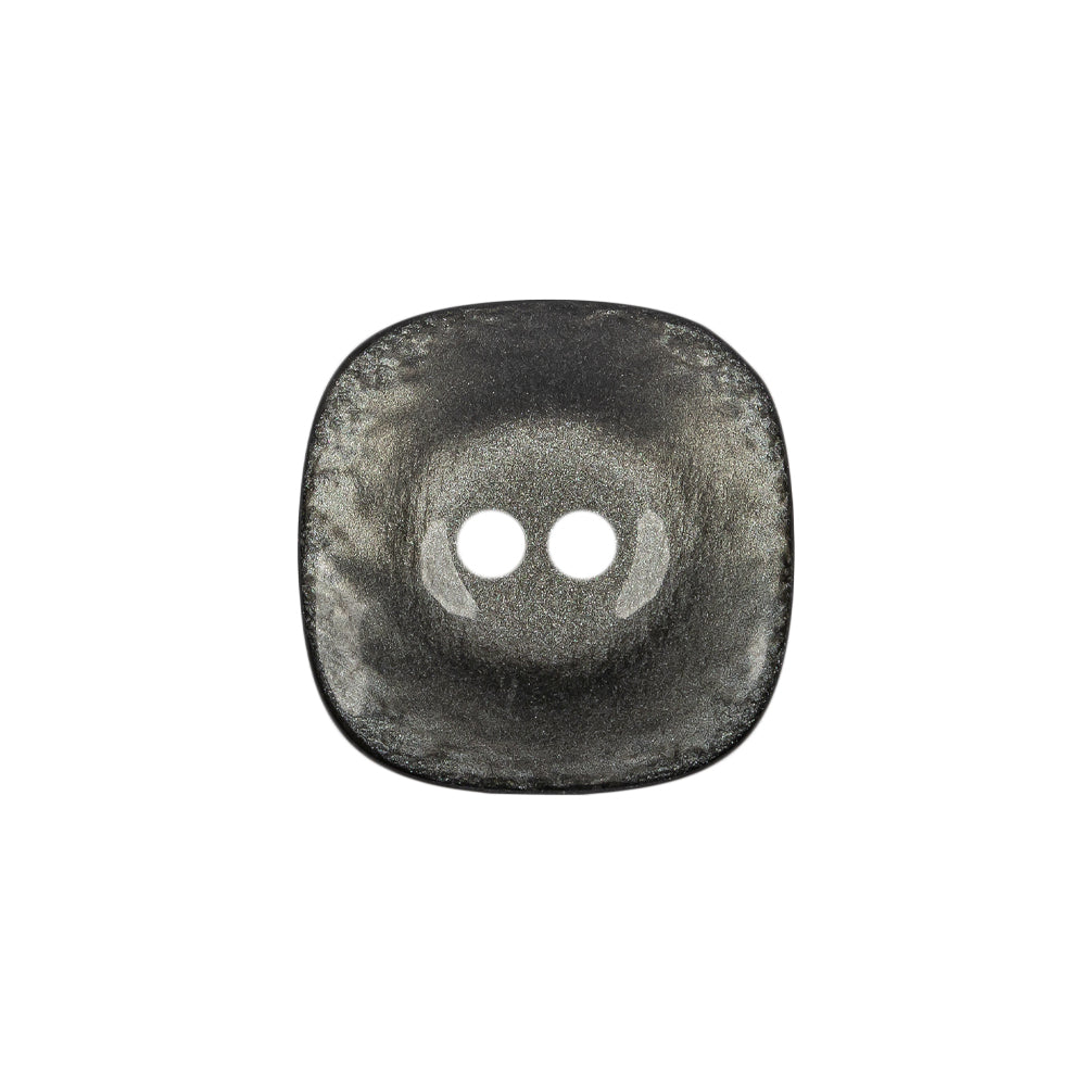 Smoked Iridescent Deepwell 2-Hole Plastic Button - 36L/23mm