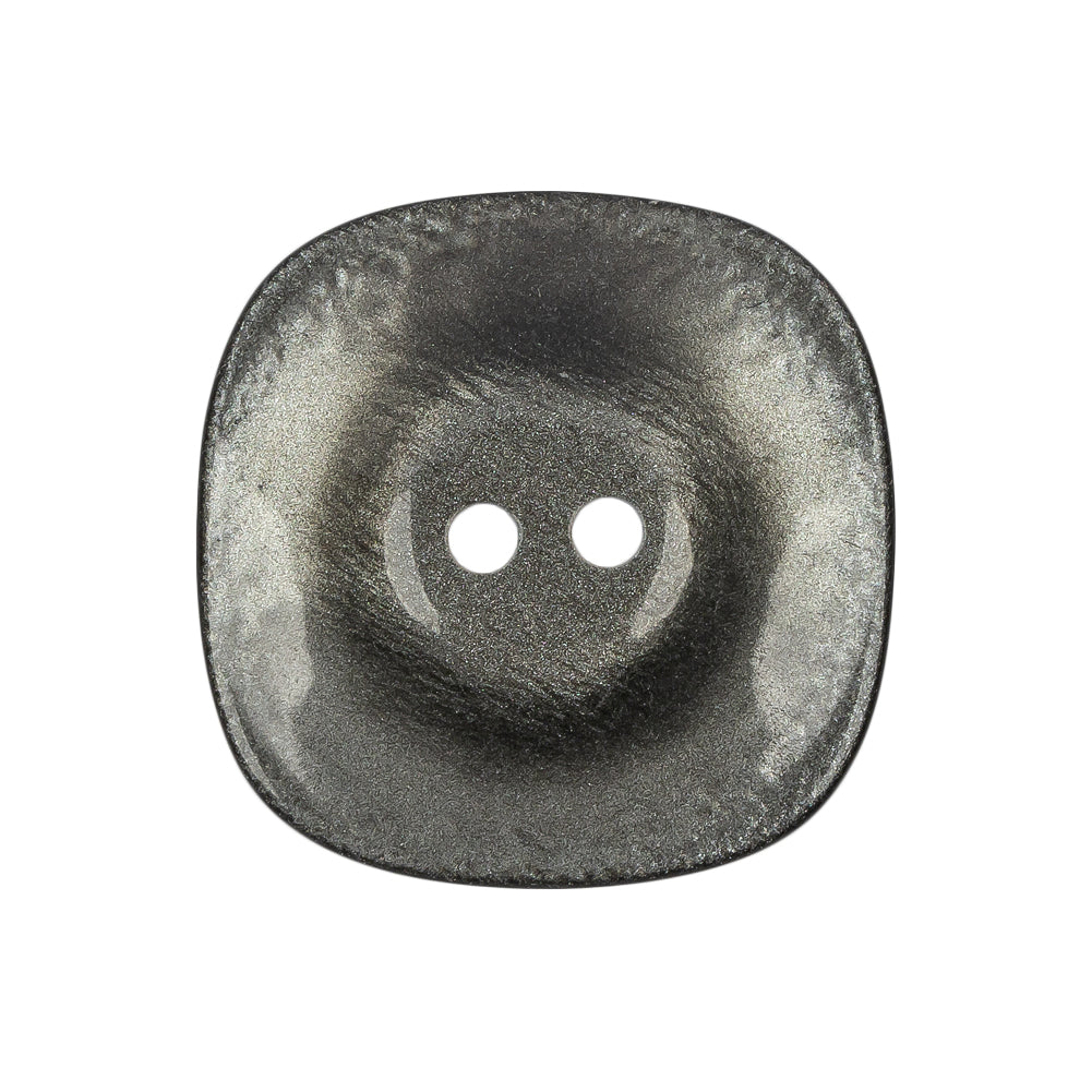Smoked Iridescent Deepwell 2-Hole Plastic Button - 44L/28mm