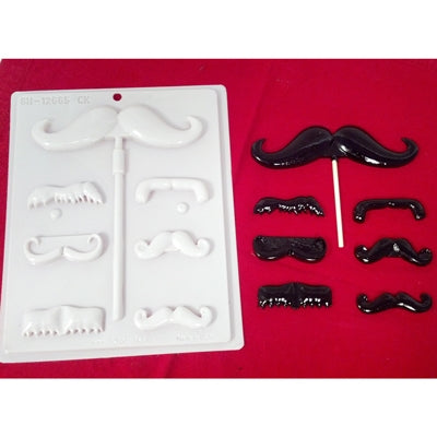 Mustache Hard Candy Mold