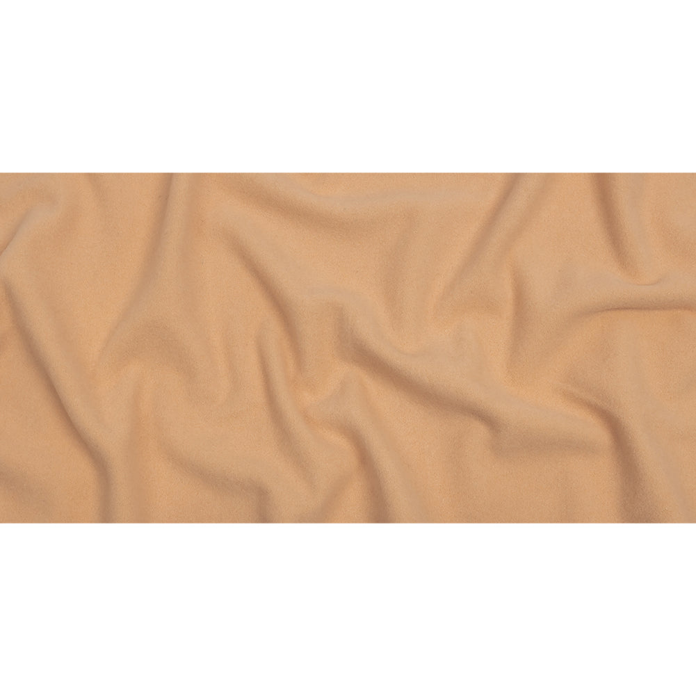 Wool and Cashmere Coating Made in Italy - Beige - Alberini Collection