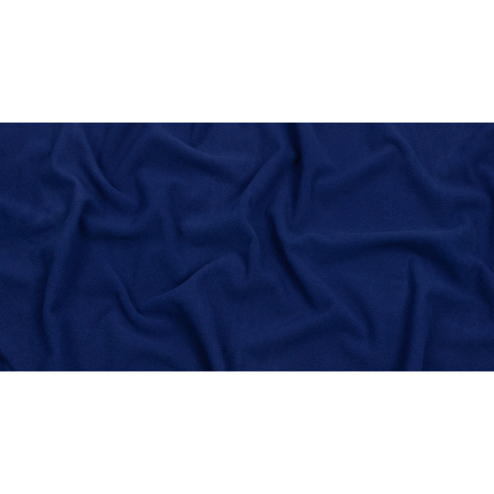 Wool and Cashmere Coating Made in Italy - Cobalt Blue - Alberini Collection