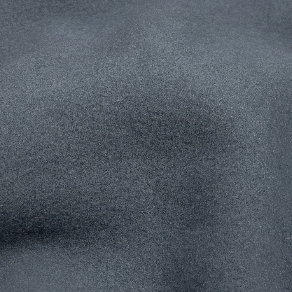 Wool and Cashmere Coating Made in Italy - Stone Gray - Alberini Collection