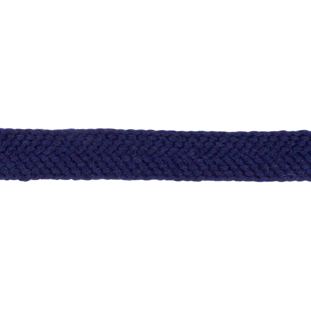 Navy Wool Twill Tape - 0.5"