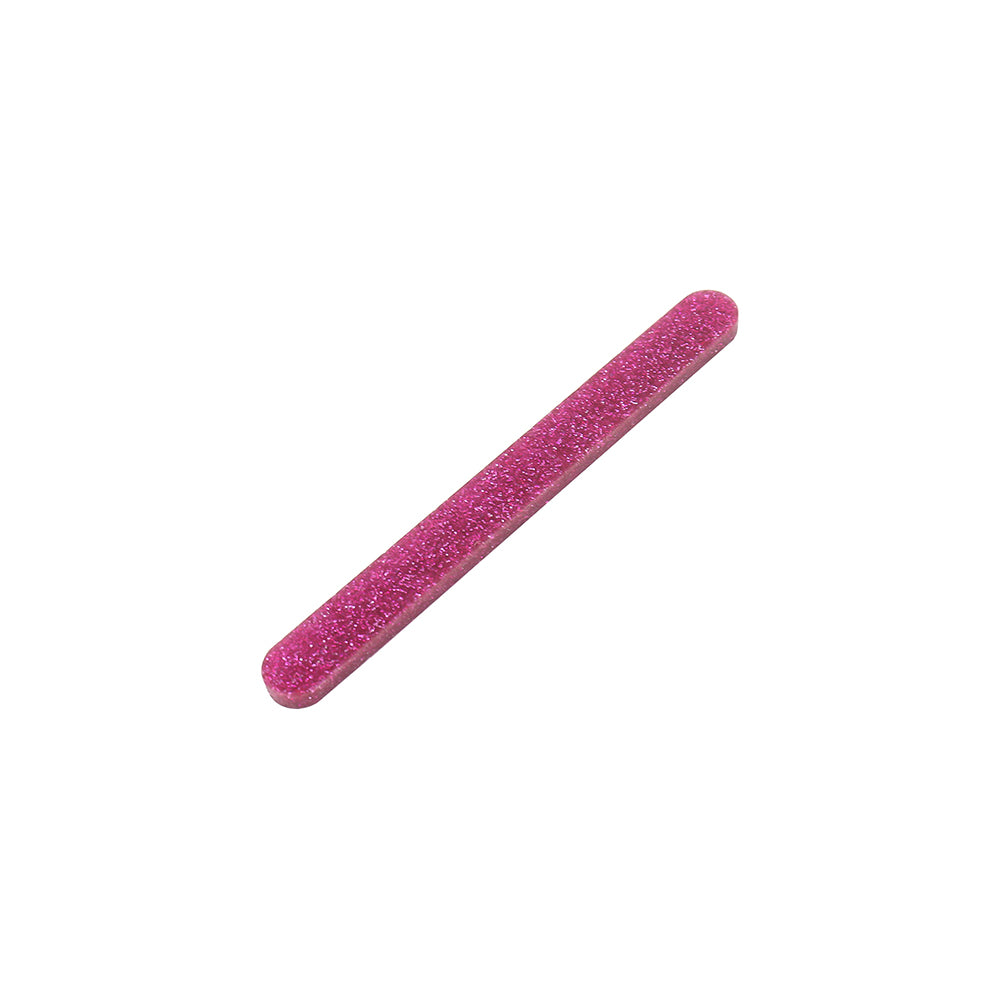 O'Creme Cakesicle Popsicle Pink Glitter Acrylic Sticks, 3" - Pack of 50