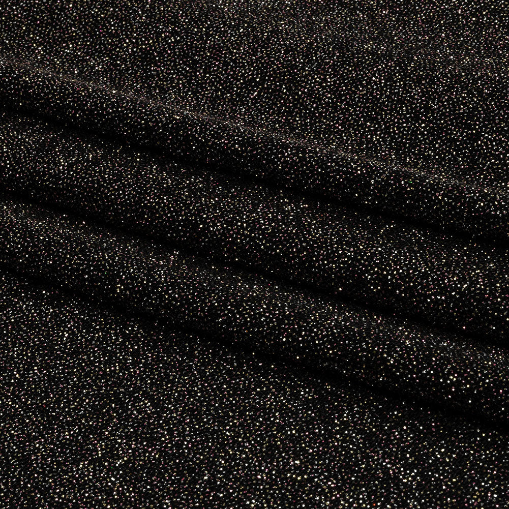 Nylon Knit with All-Over Glitter - Black - Sun Streams Collection