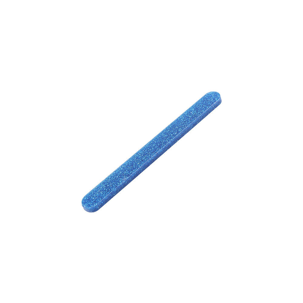 O'Creme Cakesicle Popsicle Blue Glitter Acrylic Sticks, 3" - Pack of 50