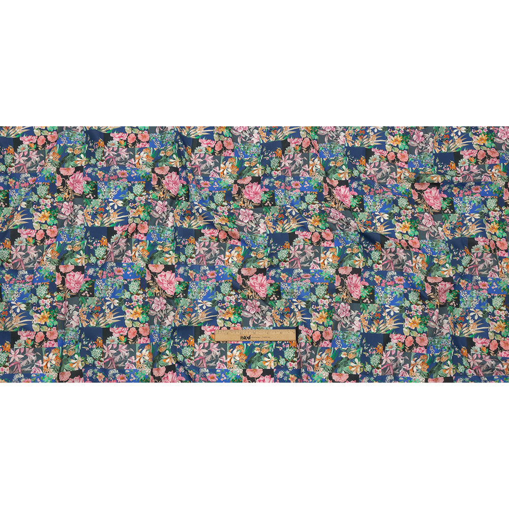 Mood Exclusive Blooming the Grid Cotton Poplin