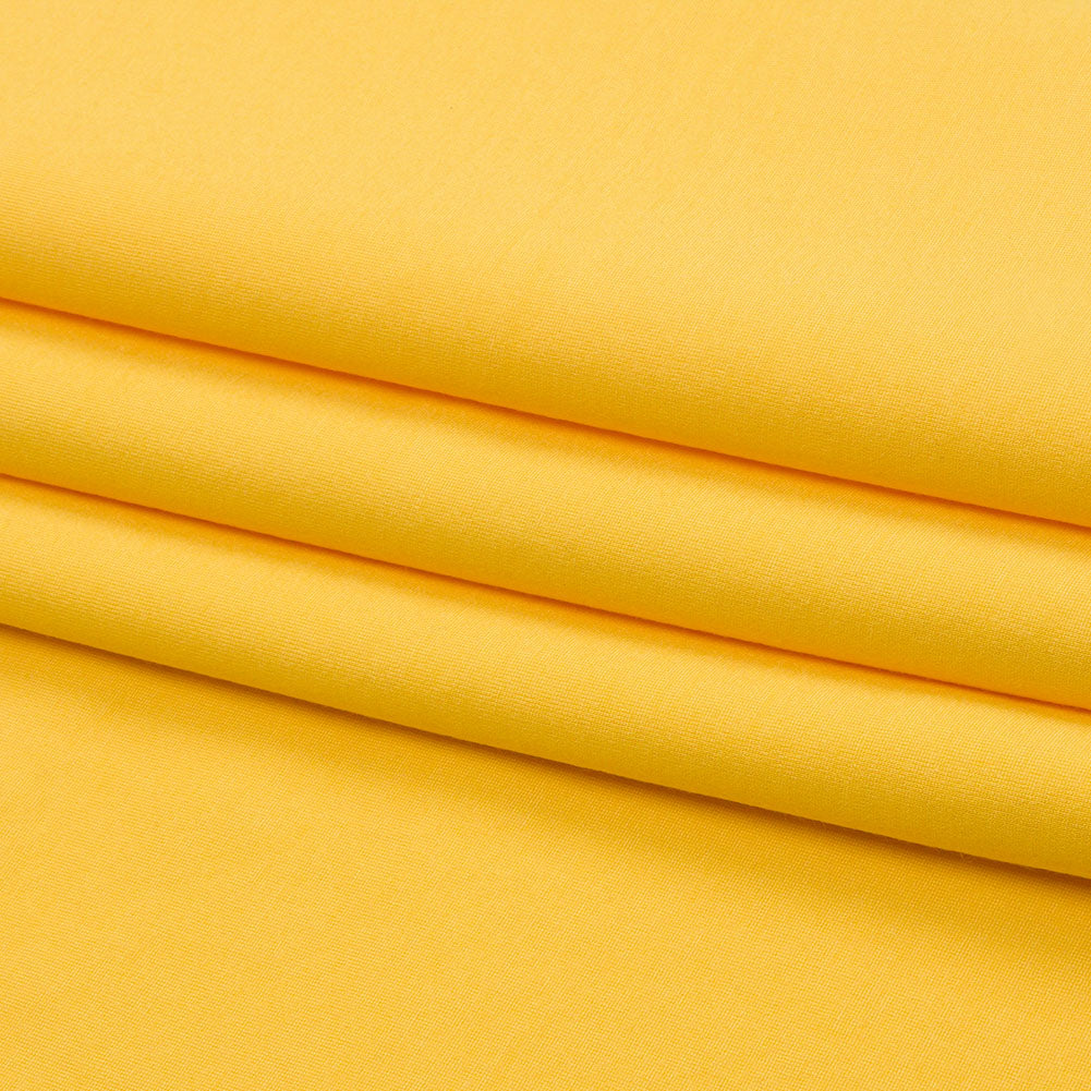 Stretch Ponte Knit - Sunshine Yellow - Papilio Collection