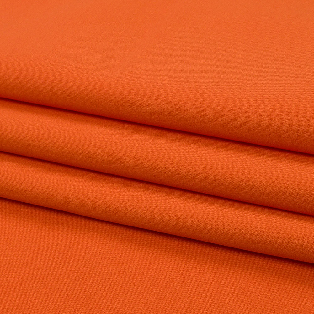 Stretch Ponte Knit - Orange - Papilio Collection