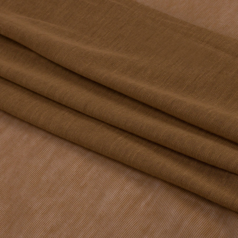 Famous Designer Sand Featherweight Cotton Jersey
