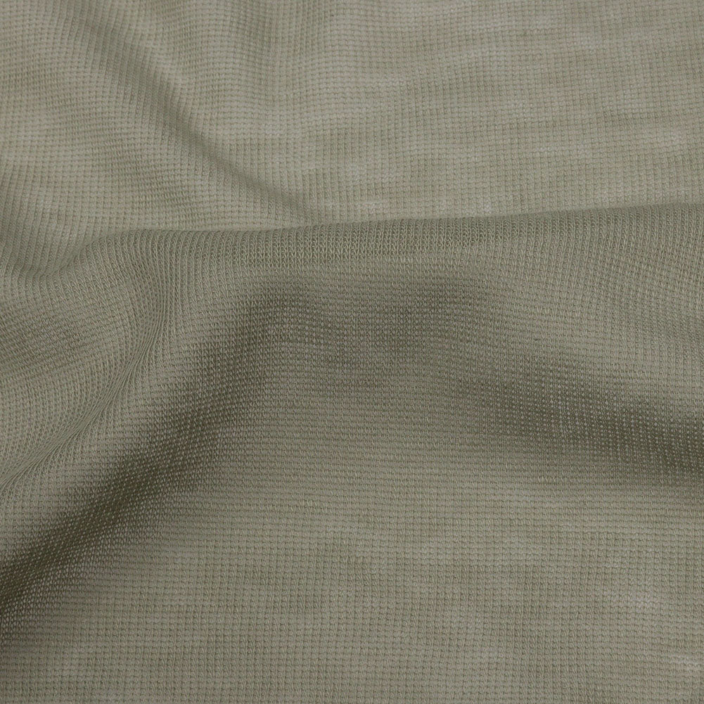Famous Designer Light Sage Lightweight Cotton Interlock Knit