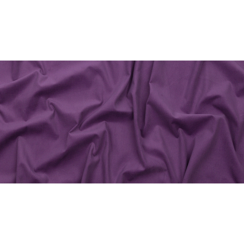 Featherwale Cotton Corduroy - Aubergine - Dawn Collection