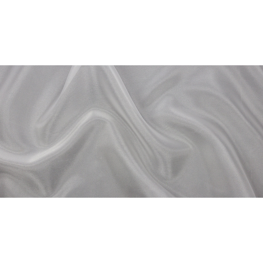 Polyester Twill Organdy - Shimmering Off White - Quinn Collection