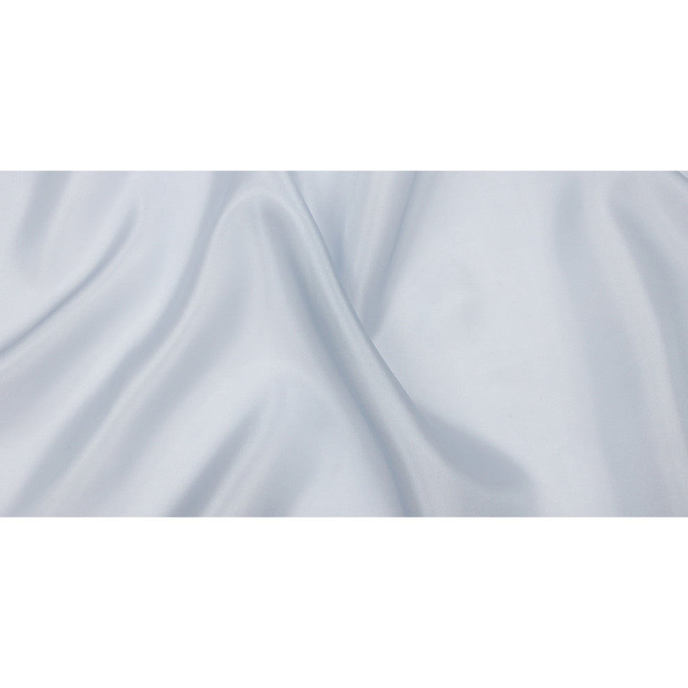 Polyester Twill Organdy - Shimmering Dusty Blue - Quinn Collection