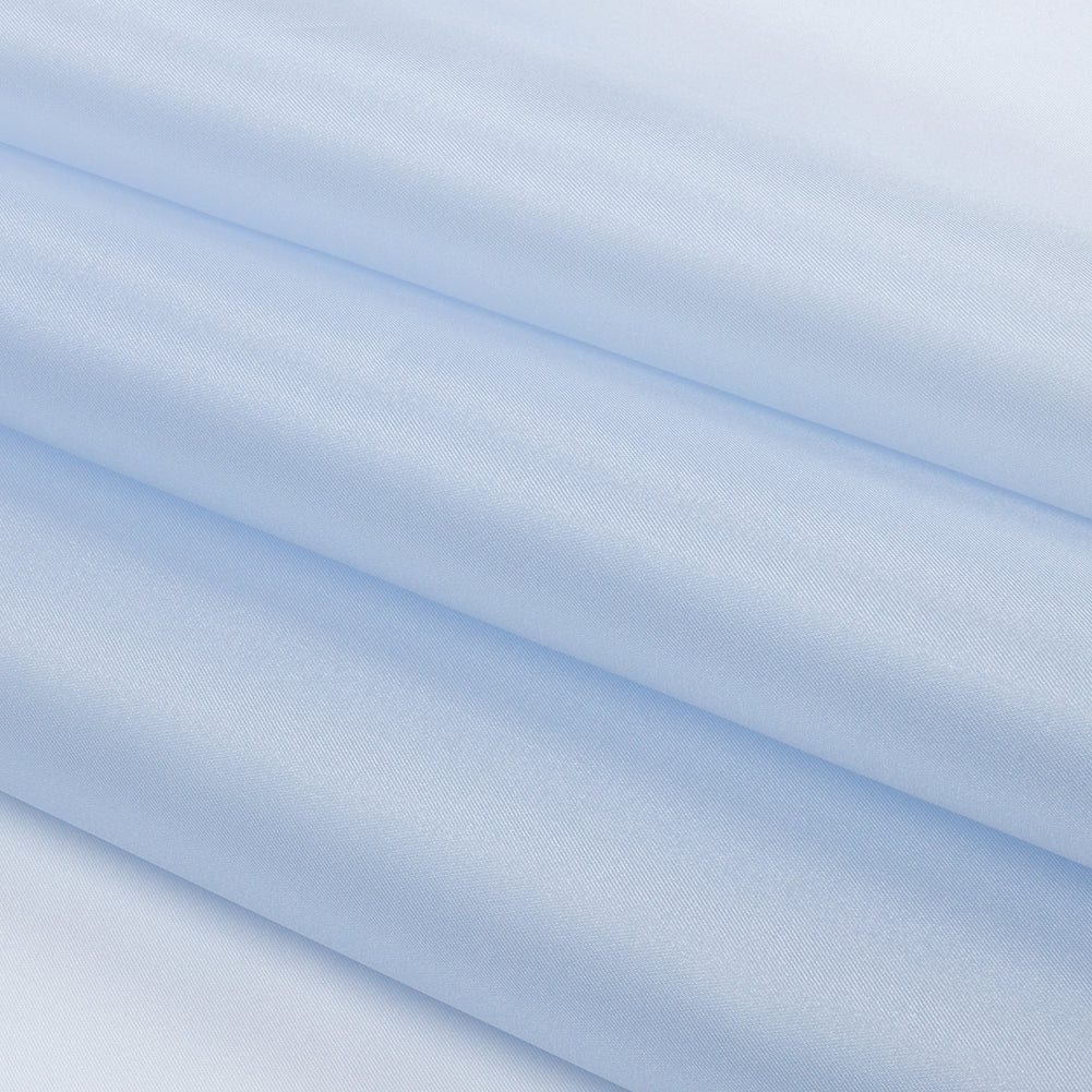 Polyester Twill Organdy - Shimmering Sky Blue - Quinn Collection