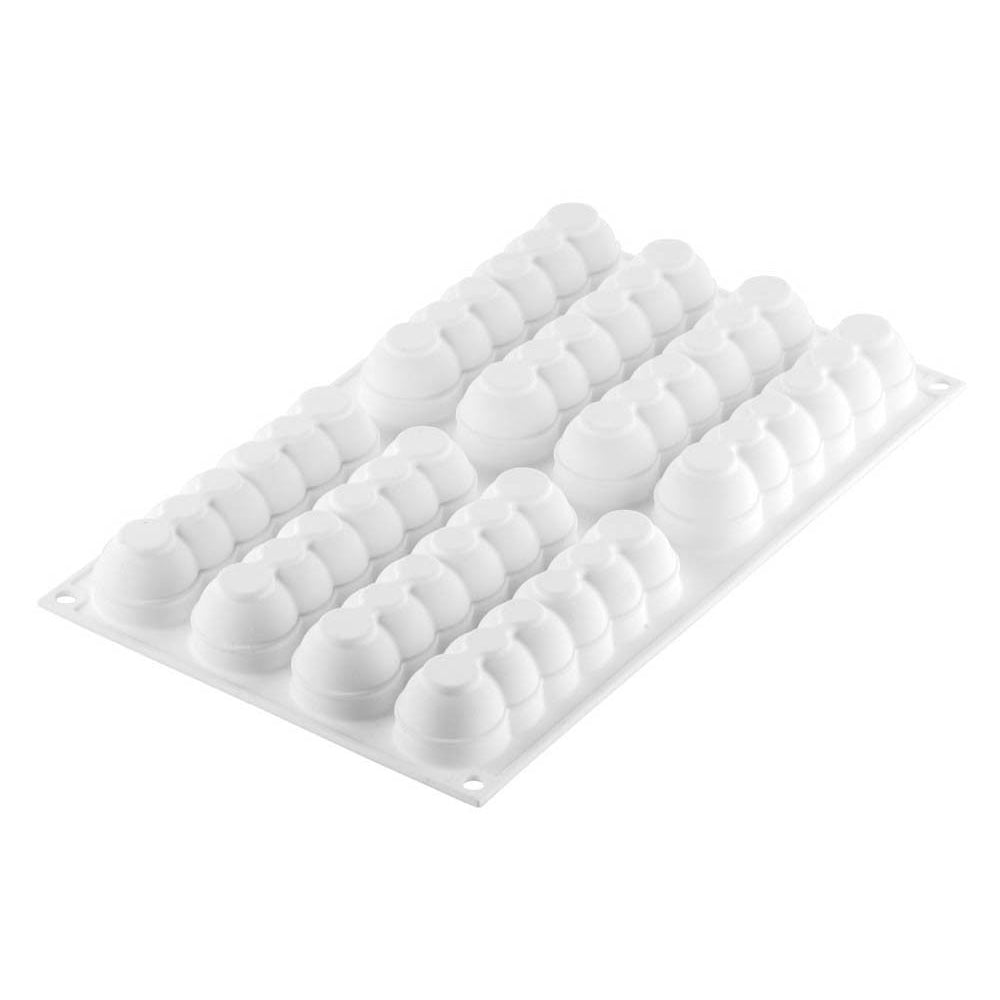 Silikomart 'TRUFFLE ECLAIR 75' Baking & Freezing Mold, 8 Cavities