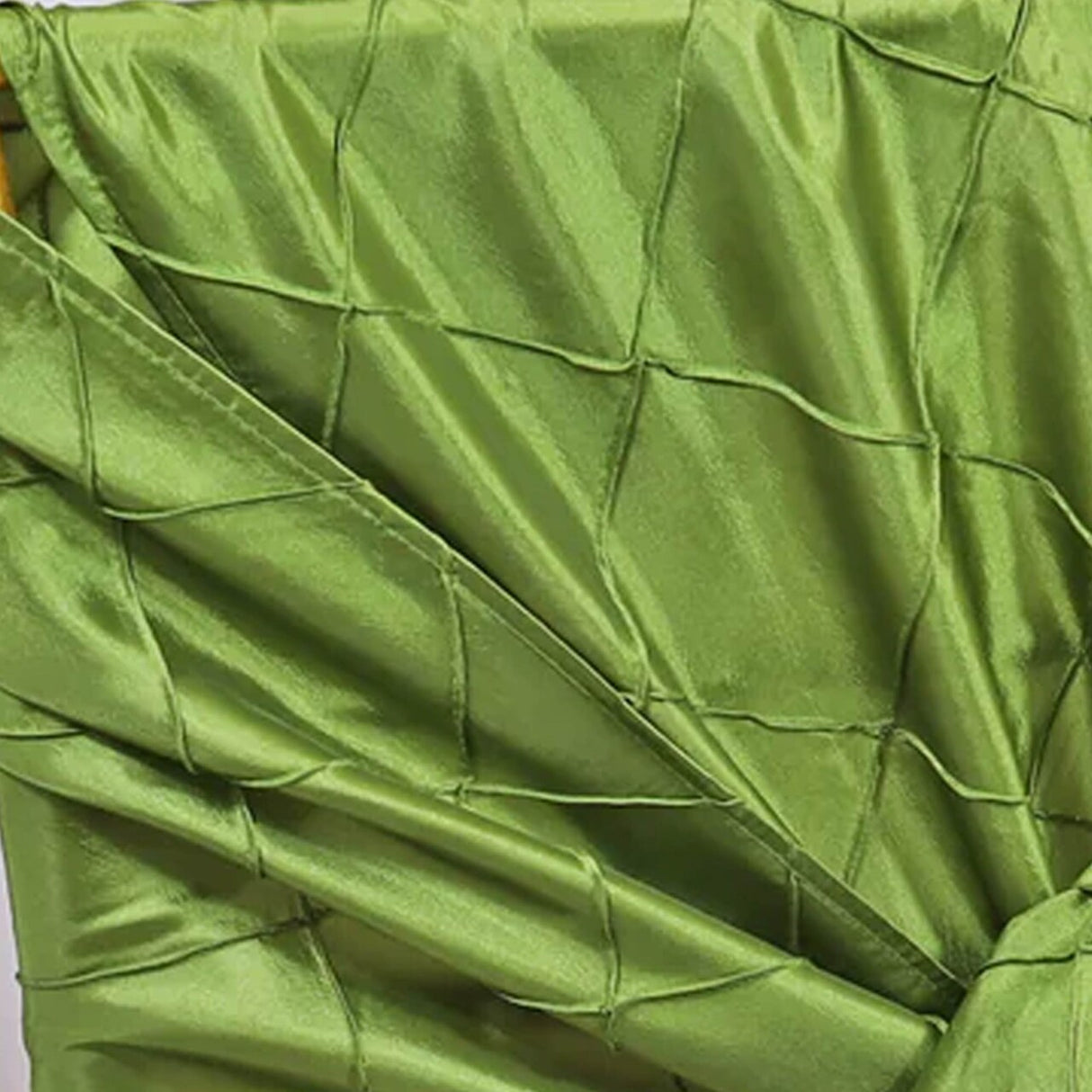 10 Pieces Classic Navy Blue Pintuck Taffeta Chair Sashes 9.5 x 108 Inches