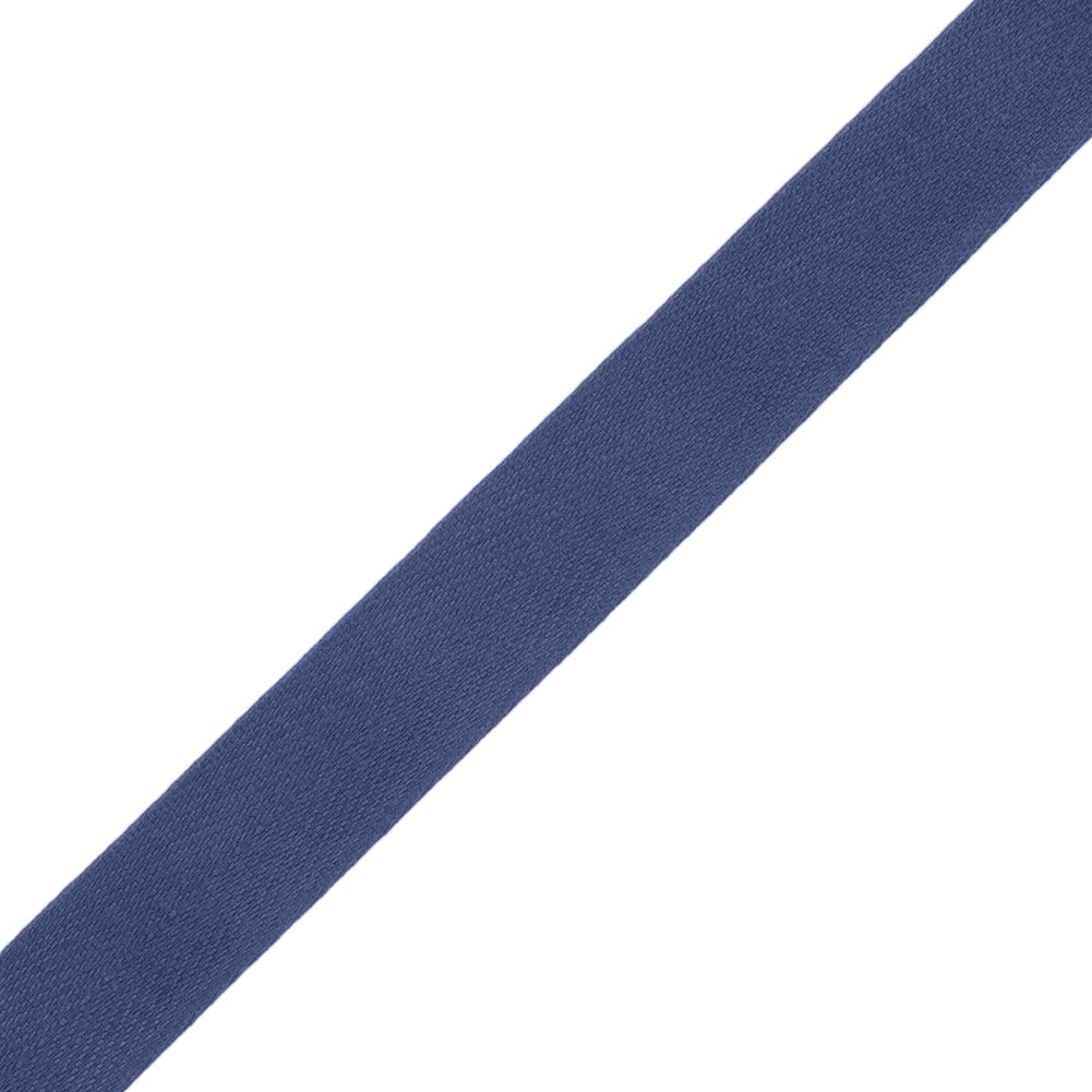 Tilly Purple Navy Herringbone Cotton Twill Tape - 15mm