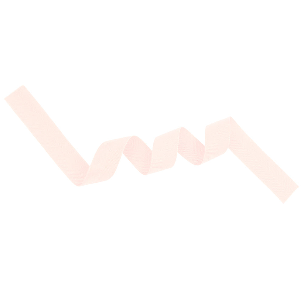 Tilly Light Blush Herringbone Cotton Twill Tape - 20mm