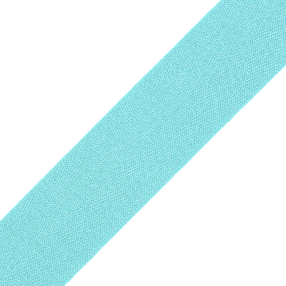 Tilly Electric Ice Blue Herringbone Cotton Twill Tape - 25mm