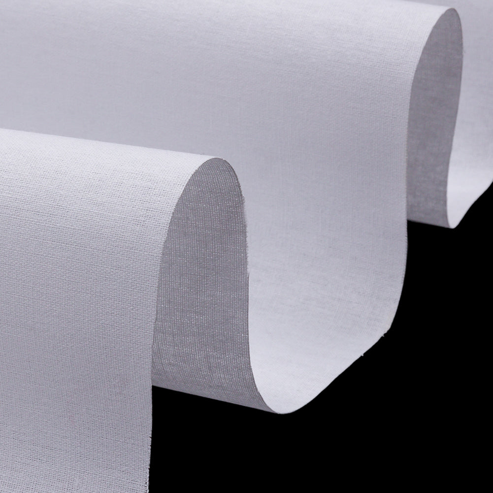 White Lightweight Cotton Buckram