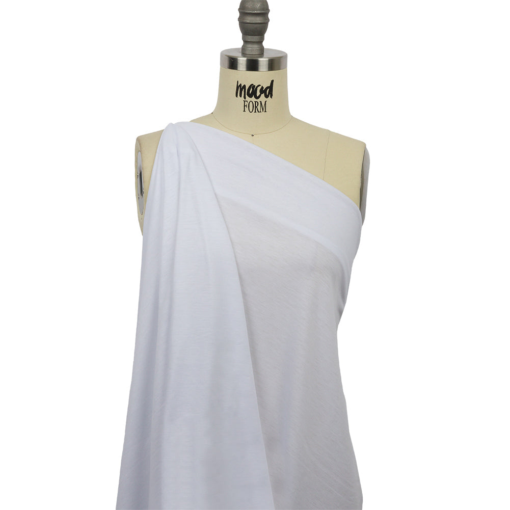 White Polyester Jersey
