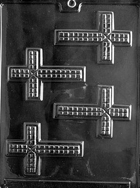 Fancy Cross Chocolate Mold