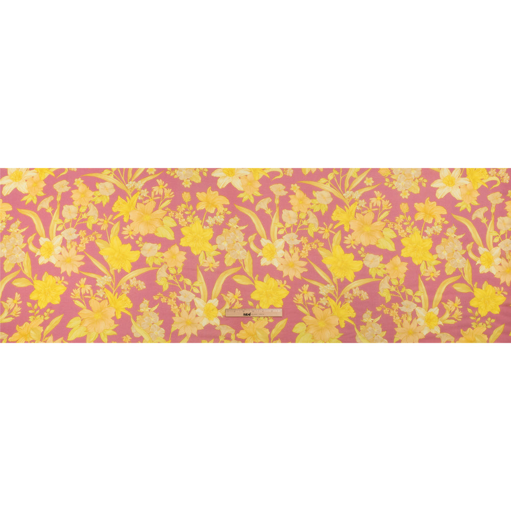 Mood Exclusive Lemonade and Daffodils Viscose Georgette