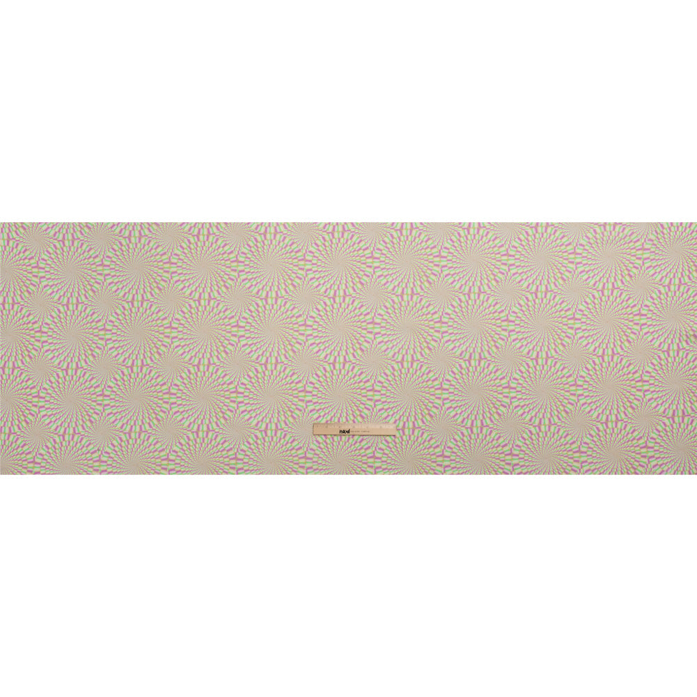 Mood Exclusive Purple Hype Hypnosis Stretch Sustainable Rayon Batiste