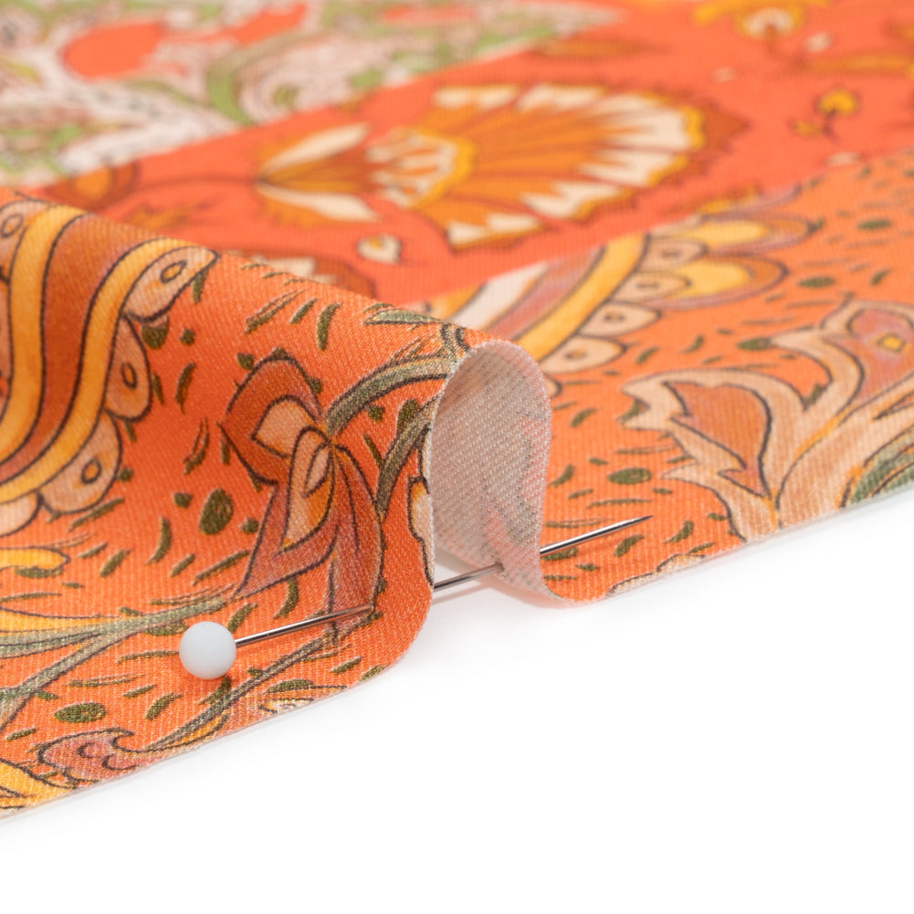 Mood Exclusive Orange Blossom Sustainable Rayon Batiste Panel