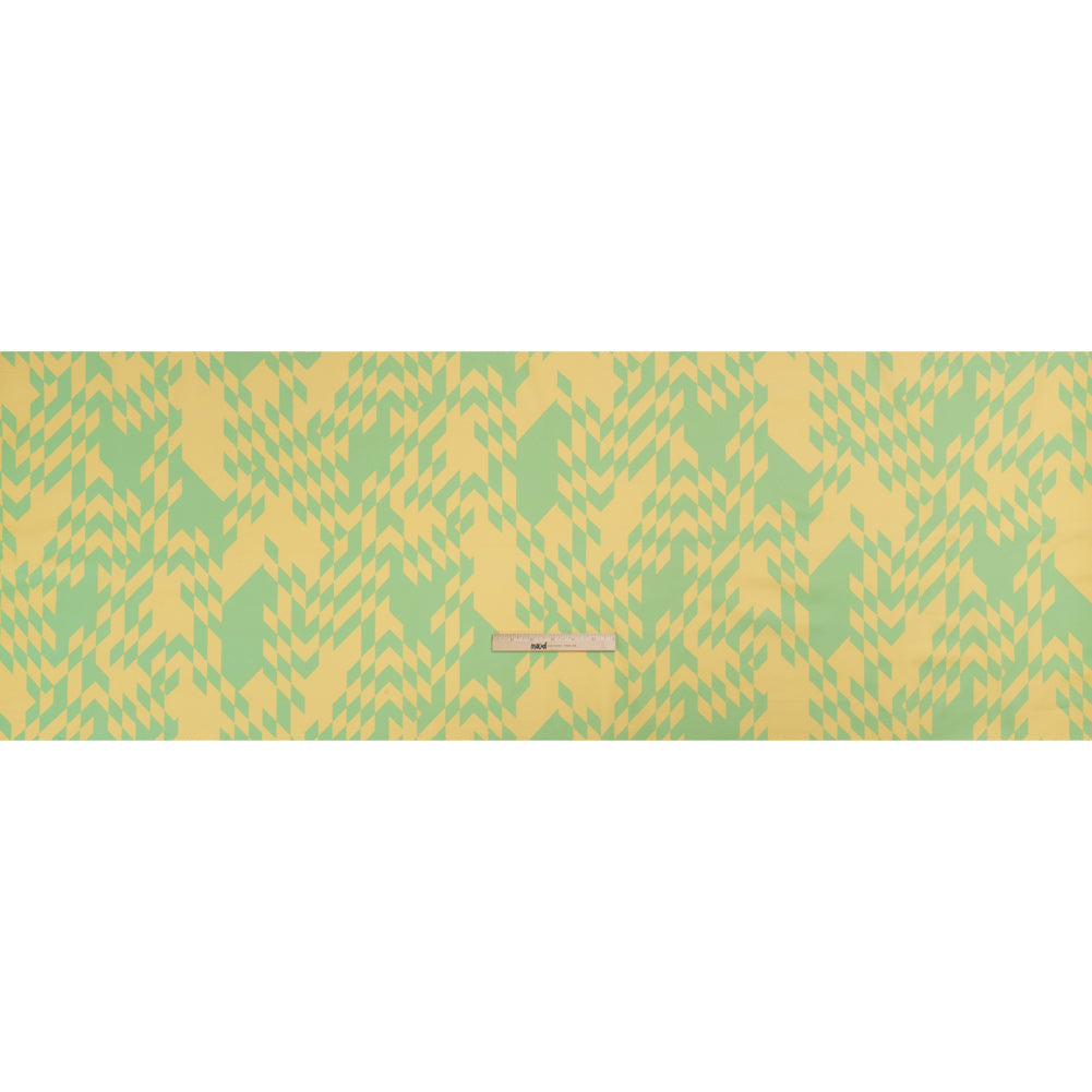 Mood Exclusive Lemon Lime Life Stretch Cotton Sateen