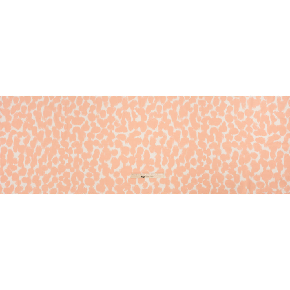 Mood Exclusive Peach Head in the Clouds Stretch Cotton Poplin