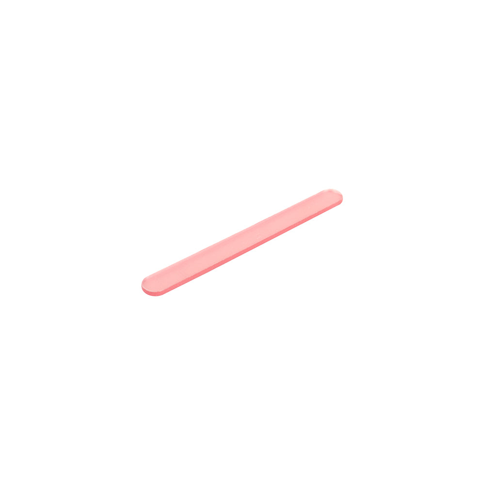 O'Creme Cakesicle Popsicle Pink Acrylic Sticks, 3" - Pack of 50