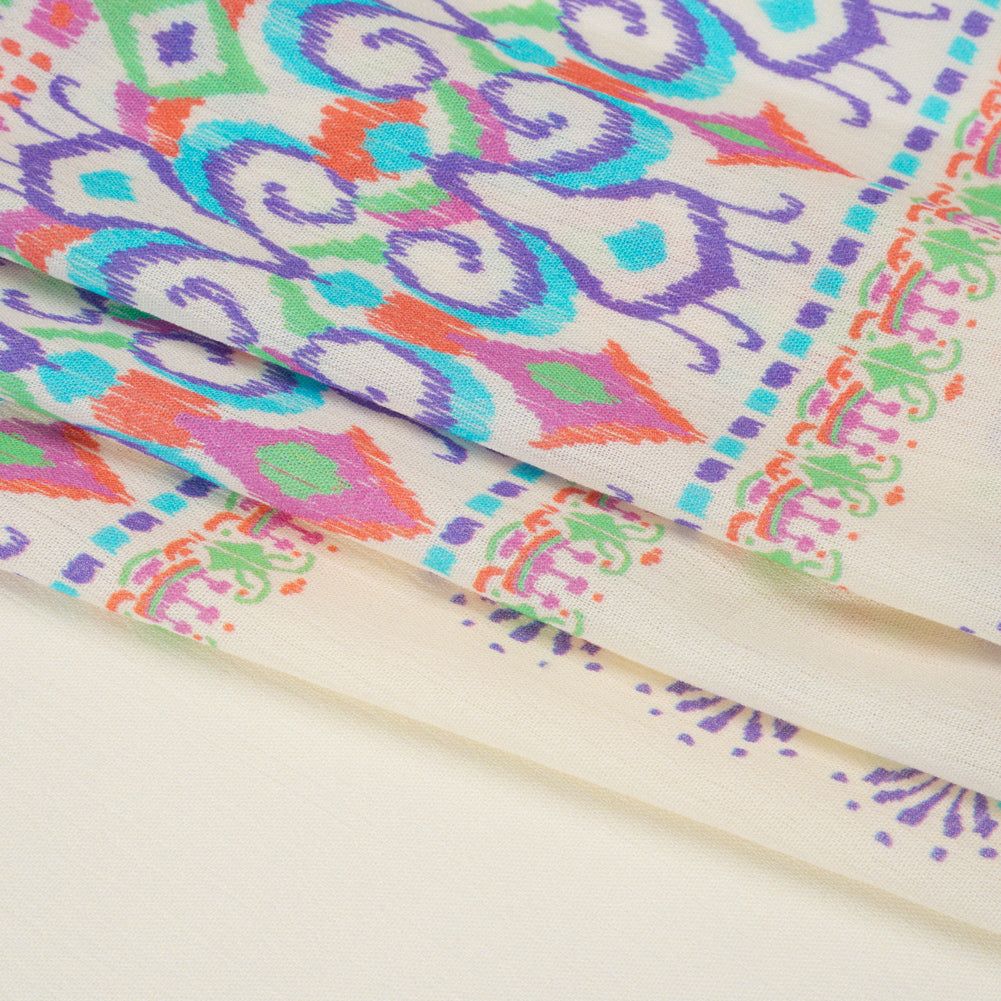 Mood Exclusive Color Castle Gauzy Wrinkled Rayon Woven Panel