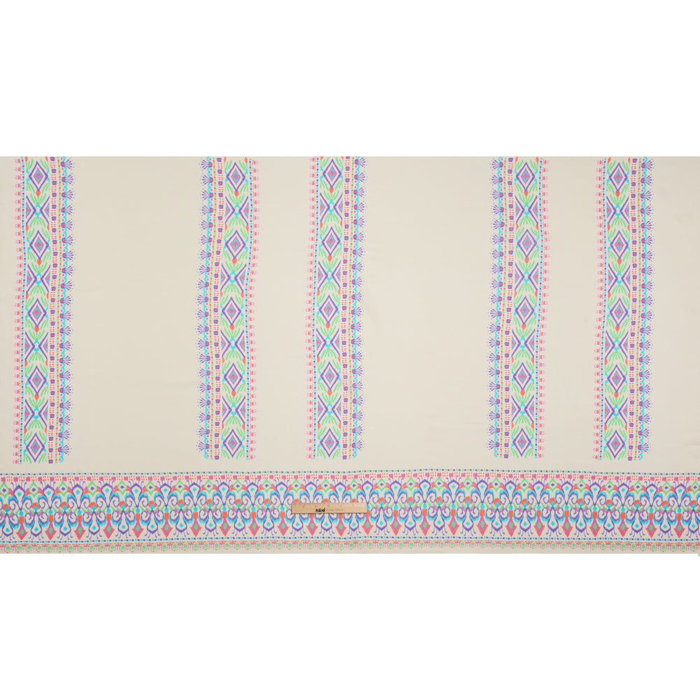 Mood Exclusive Color Castle Gauzy Wrinkled Rayon Woven Panel