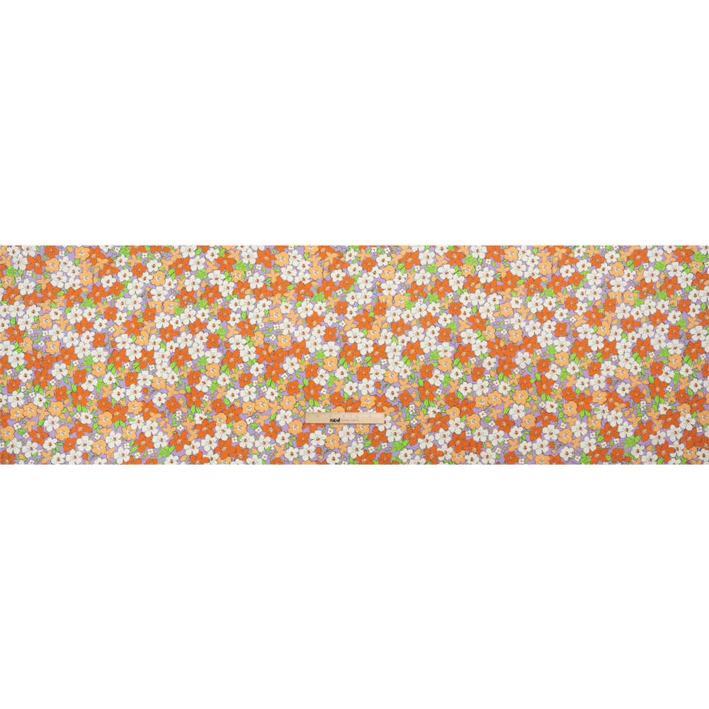 Mood Exclusive Lavender Clementine Fields Cotton Poplin