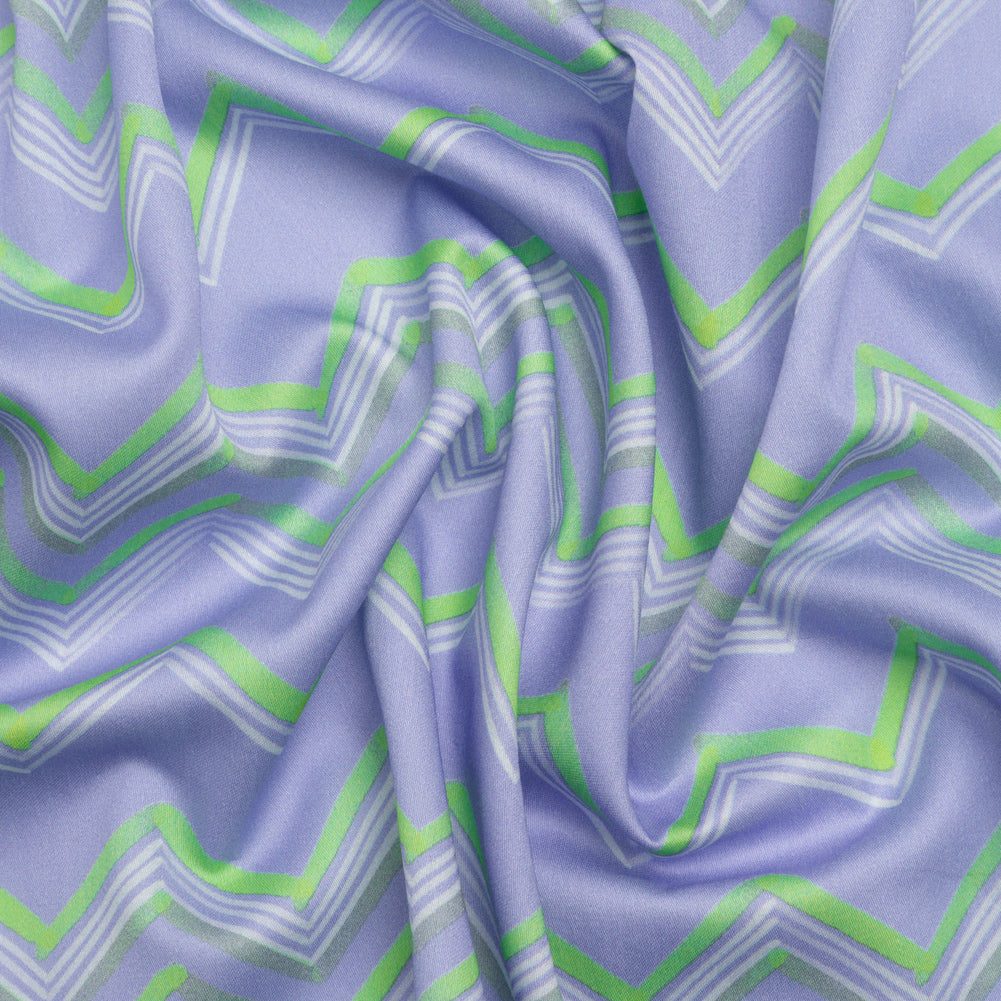 Mood Exclusive Periwinkle Pacific Peaks Cotton Voile