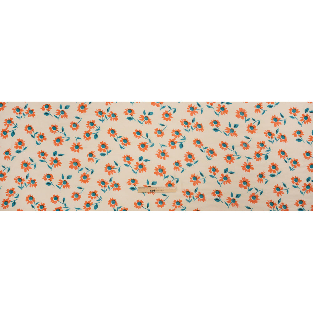 Mood Exclusive Cream Dear Dahlia Viscose Georgette