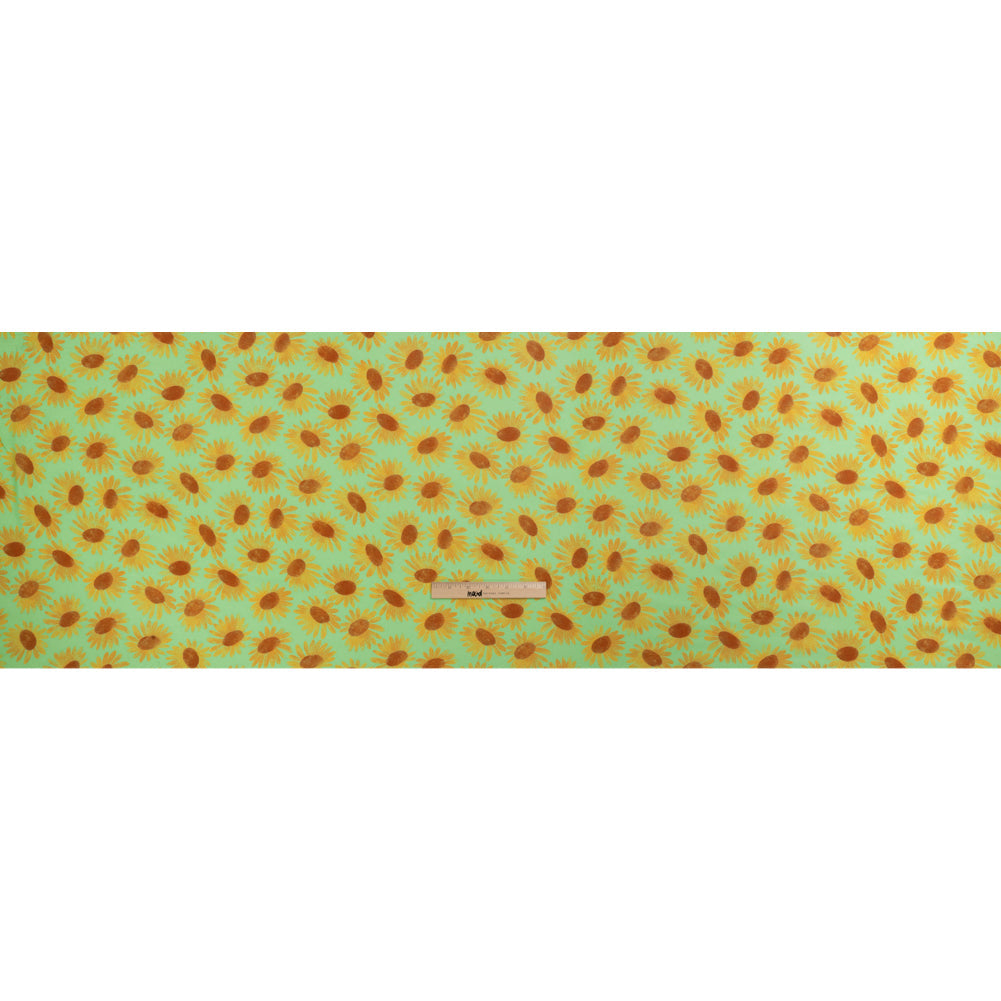 Mood Exclusive Bright Mint Bit of Sun Viscose Georgette
