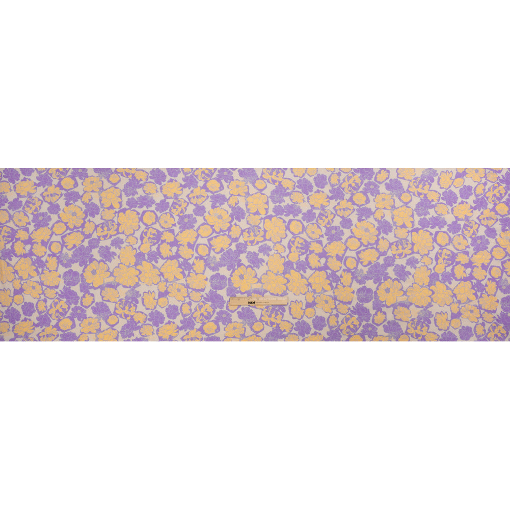 Mood Exclusive Lavender Flowering Floor Viscose Georgette