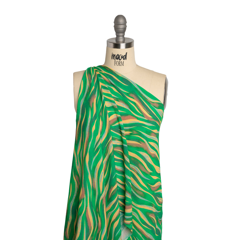 Mood Exclusive River Run Gauzy Wrinkled Rayon Woven