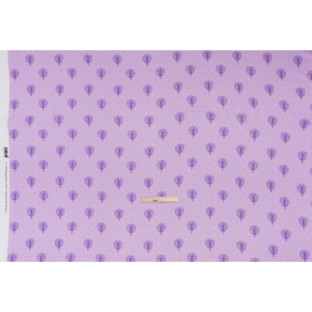 Mood Exclusive Lavender Topiary Lane Viscose Crepe